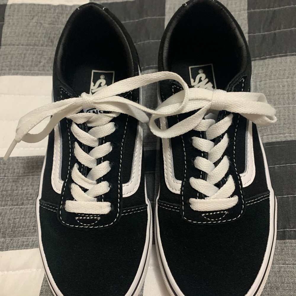 Black and White Sneakers